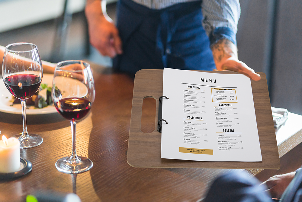 Skal jeres næste menukort være i træ?